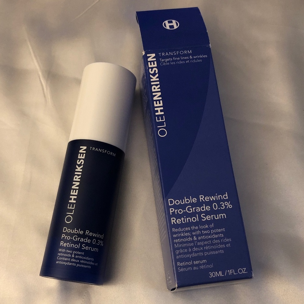 Ole Henriksen Double Rewind Pro-Grade 0.3% Retinol Serum 30ml NIB Full Size